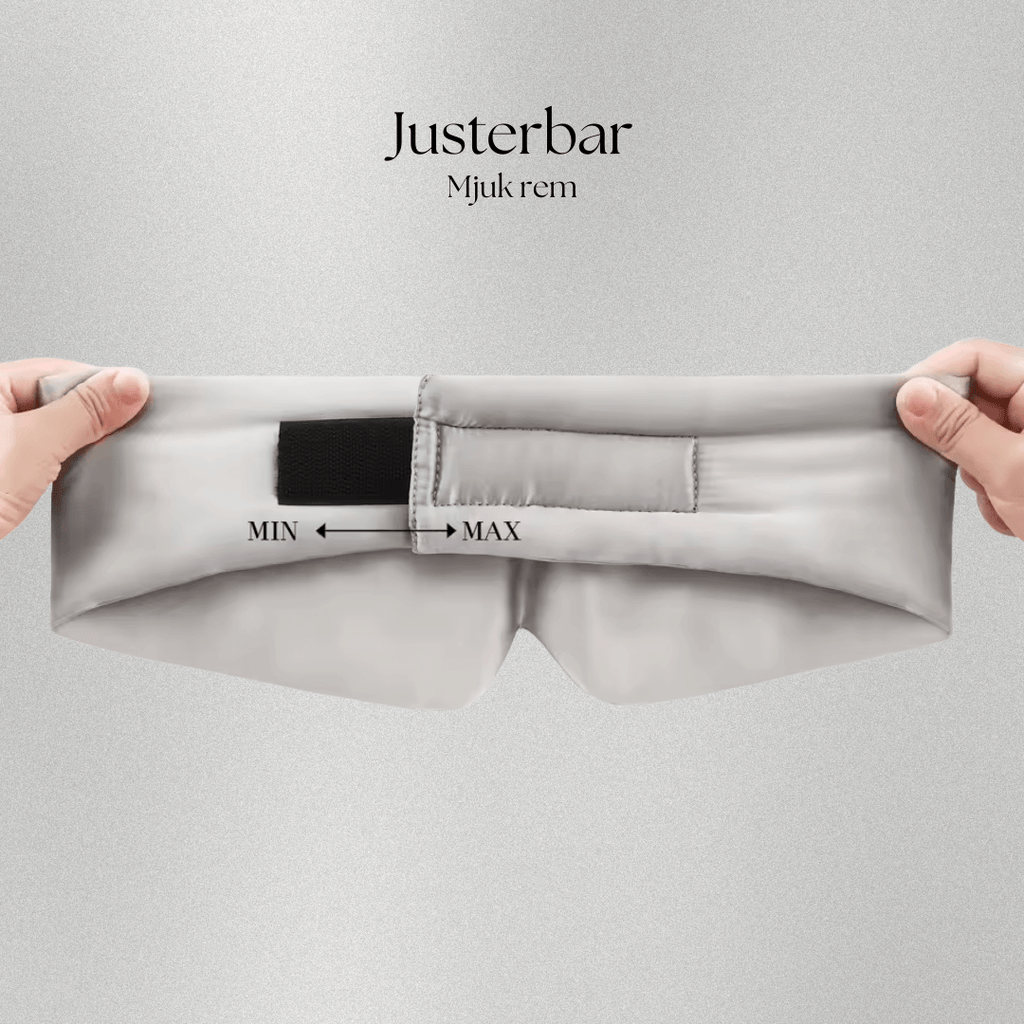 Svala | silkmask – lyxigt sovmask med lugnande effekt